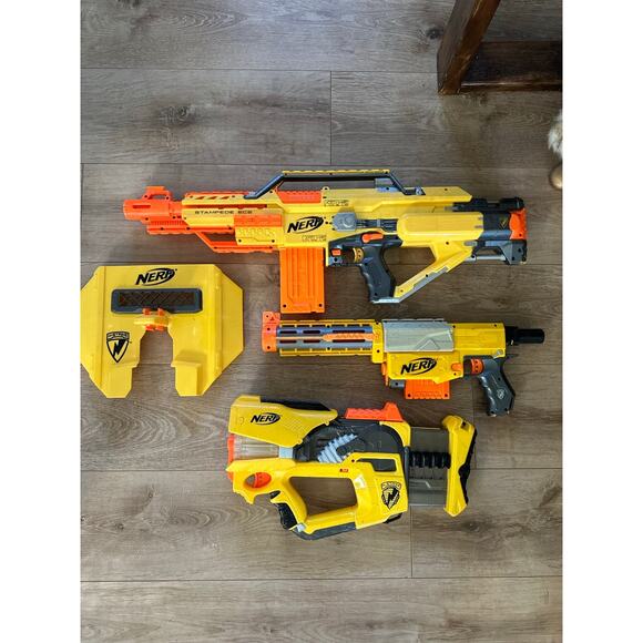 Nerf N-Strike Stampede ECS, Recon CS-6 Bundle - Picture 1 of 9